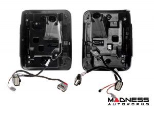 Jeep Wrangler JL LED Tail Lights - XB LED Series - Morimoto - Low Profile - Red